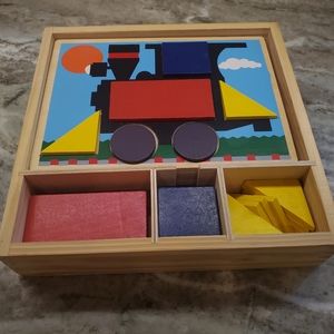 Melissa and Doug Beginner Pattern Block Set Melissa & Doug